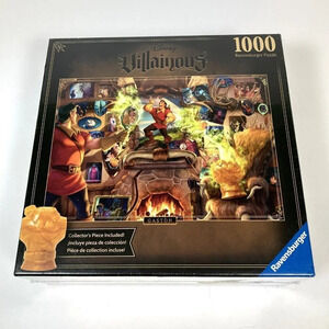 Ravensburger Disney Villainous 1000 Piece Jigsaw Puzzle, Gaston, New In Box